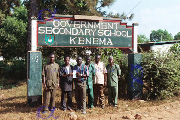 Kenema Secondary School campus entrance